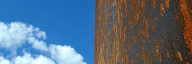 Acier Corten du musée Soulages à Rodez