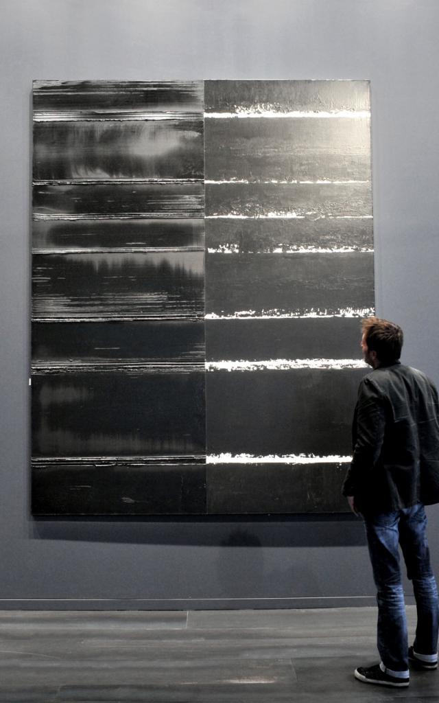 Toiles du musée Soulages à Rodez