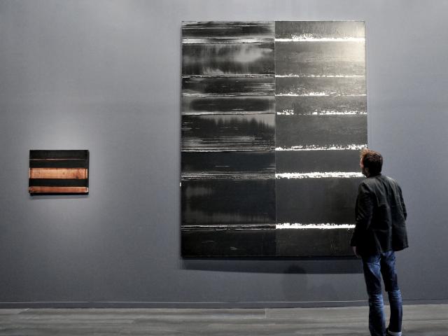 Toiles du musée Soulages à Rodez