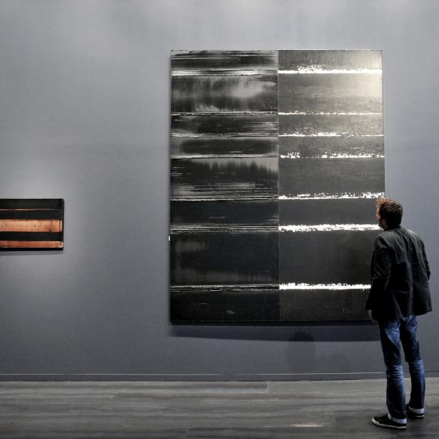 Toiles du musée Soulages à Rodez