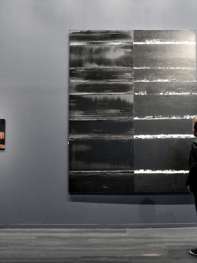 Toiles du musée Soulages à Rodez