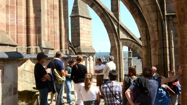 Visite guidée des terrasses de la cathédrale de Rodez