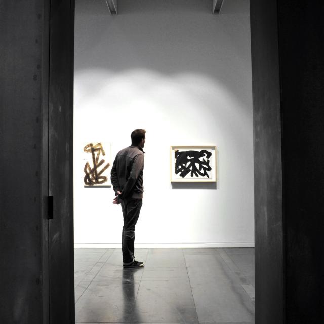 Brous de noix au musée Soulages