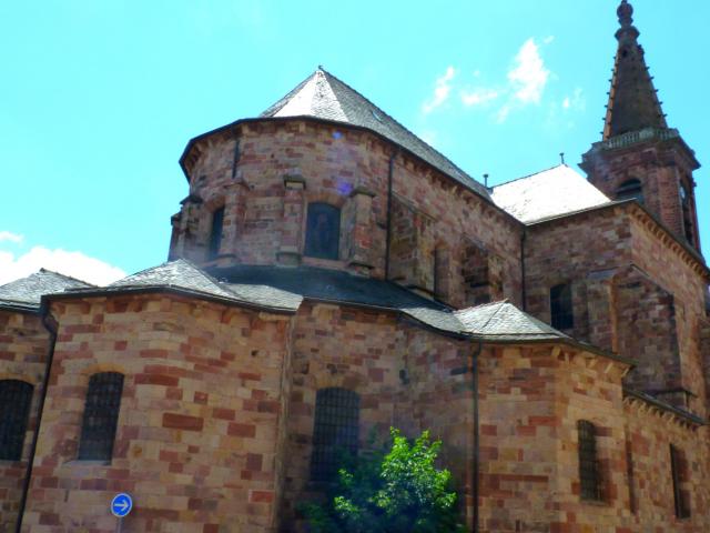 Eglise de grès rose Saint-Amans à Rodez