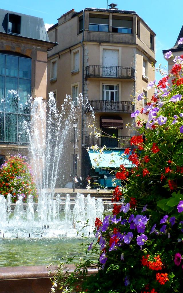 Place de la mairie à Rodez