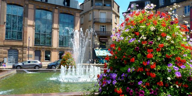 Place de la mairie à Rodez