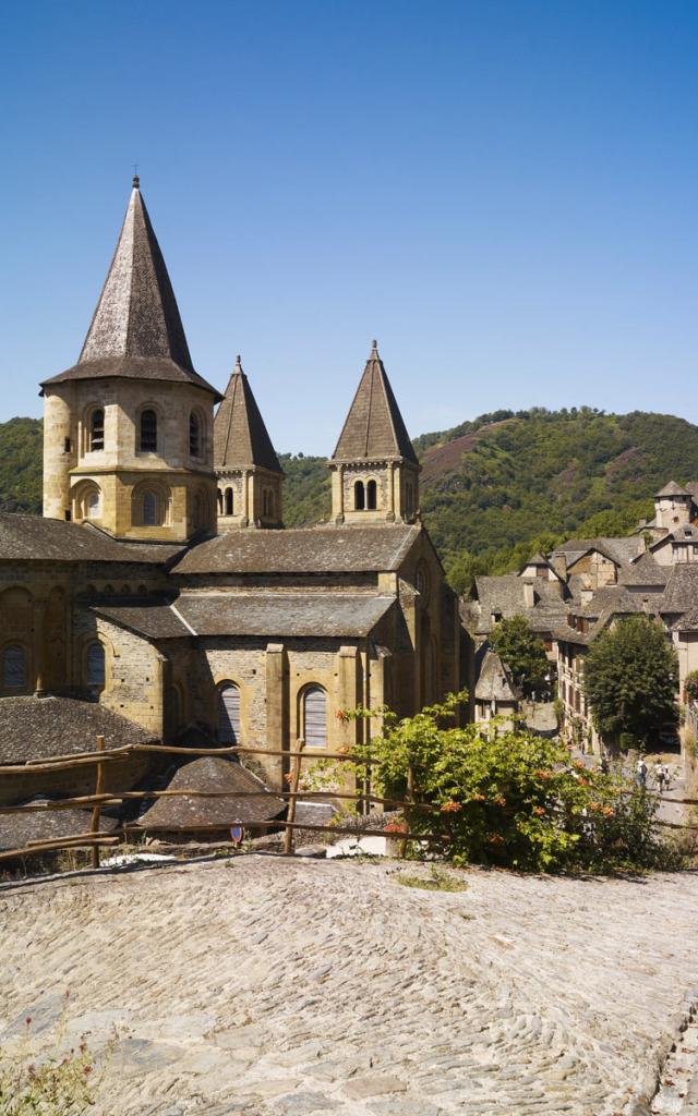 Abbaye Cistercienne du village de Conques