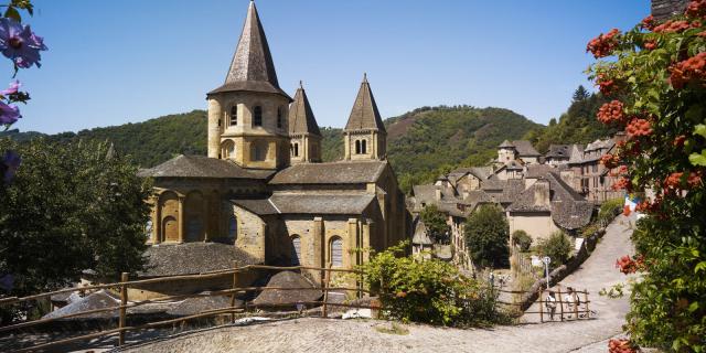 Abbaye Cistercienne du village de Conques