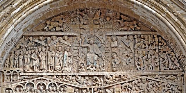 Tympan de l'abbaye de Conques