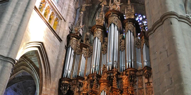 Buffet d'orgue de la cathédrale de Rodez