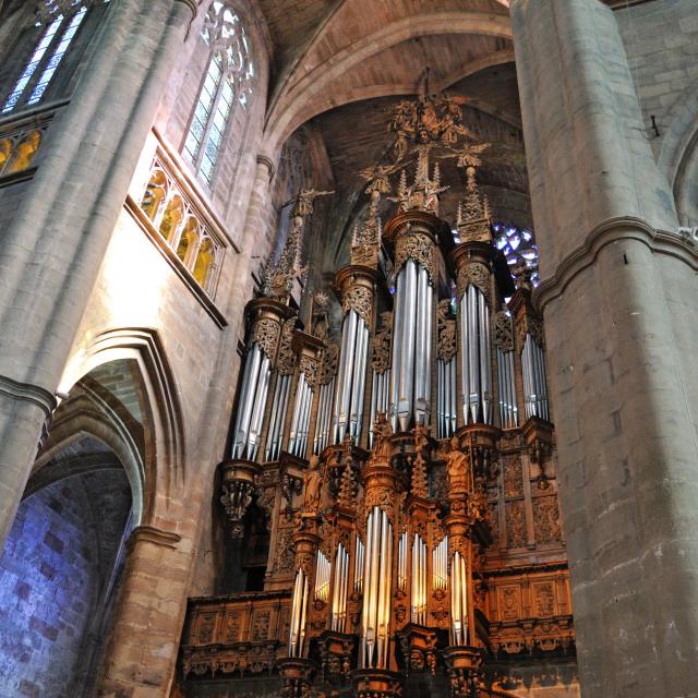 Buffet d'orgue de la cathédrale de Rodez