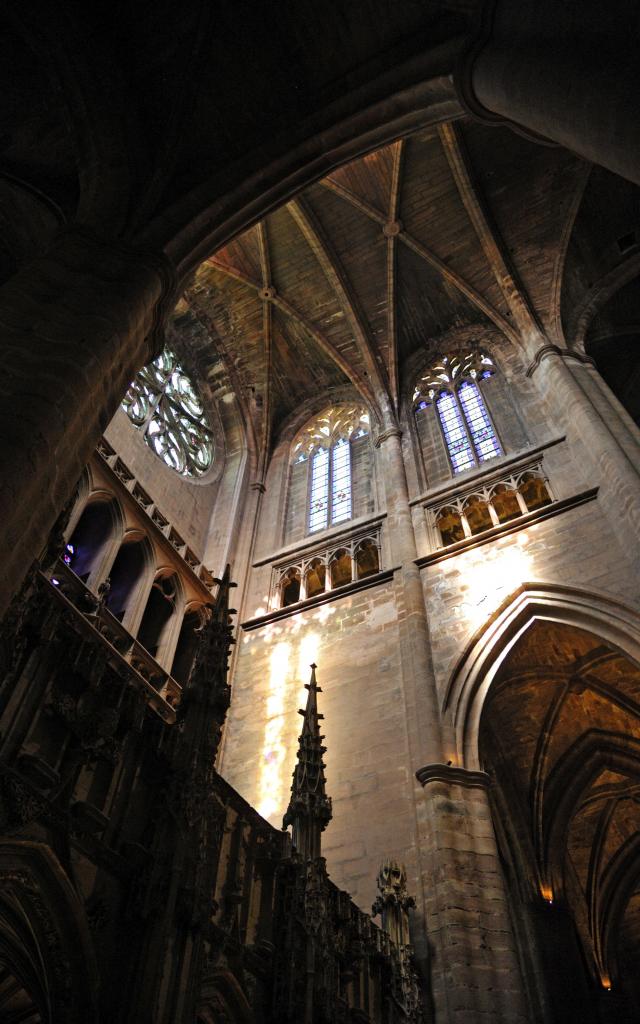 Lumière dans la cathédrale de Rodez