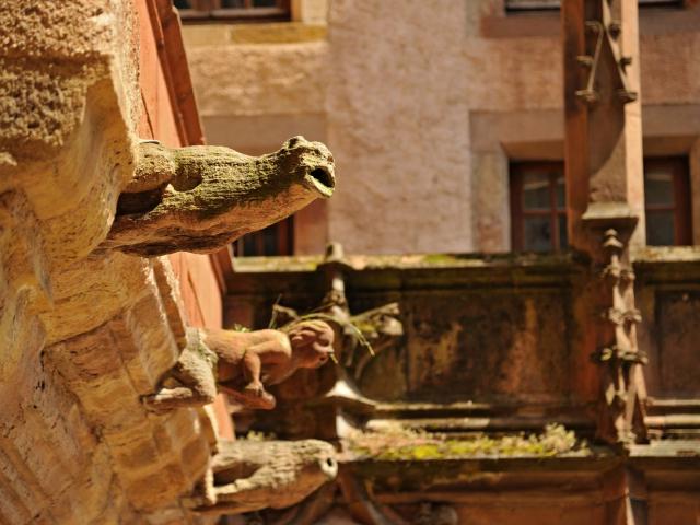 Gargouilles de la maison de Benoit à Rodez