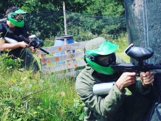 Paintball au domaine de Combelles