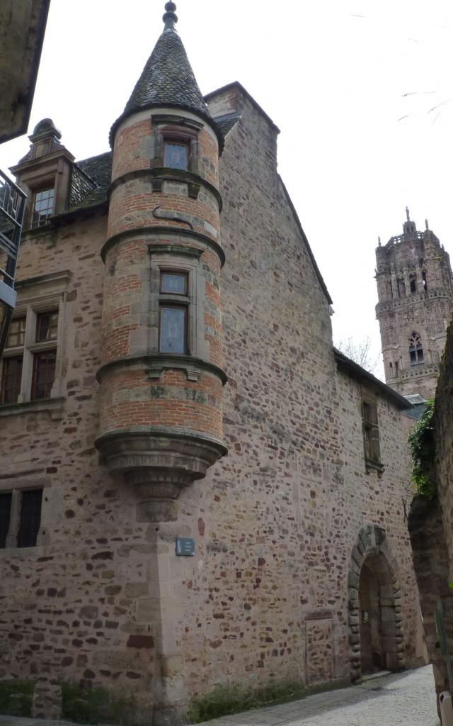 Ancien Hôtel de Lauro en centre-ville de Rodez