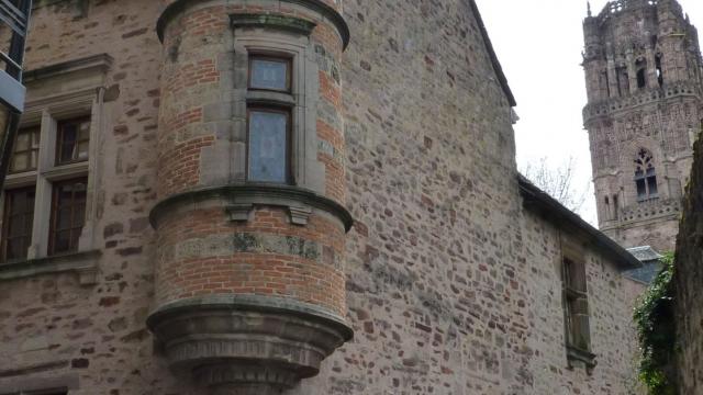 Ancien Hôtel Delauro en centre-ville de Rodez