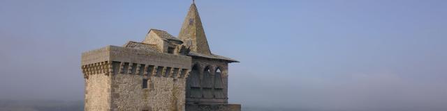 Eglise de Sainte-Radegonde et sa vue