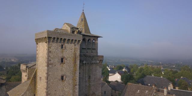 Eglise de Sainte-Radegonde et sa vue