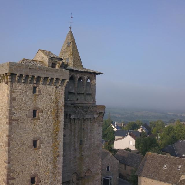 Eglise de Sainte-Radegonde et sa vue