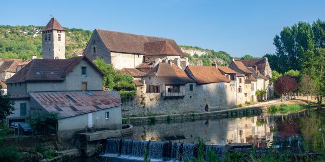 Chaussée du Moulin de Marcilhac-sur- Célé