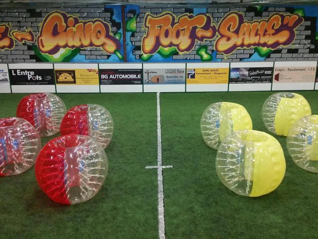 Bubble foot au Cinq Foot Salle