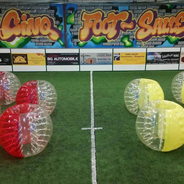 Bubble foot au Cinq Foot Salle