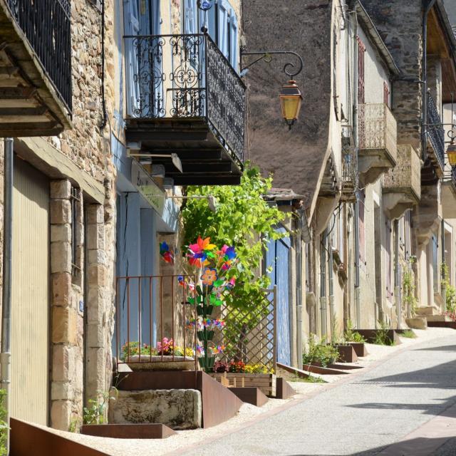 Rue dans le village de Najac