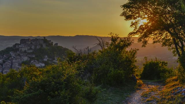 Vue sur Cordes-sur-Ciel