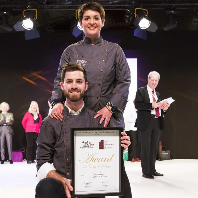 Award du Chocolat Coup de Coeur pour Agnès & Pierre