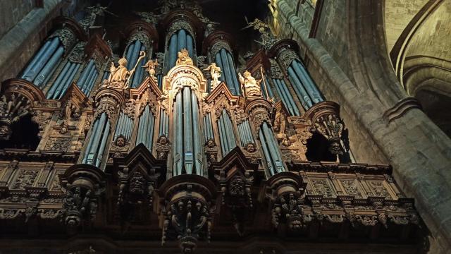 Buffet d'orgue de la cathédrale de Rodez