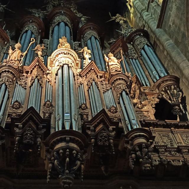 Buffet d'orgue de la cathédrale de Rodez