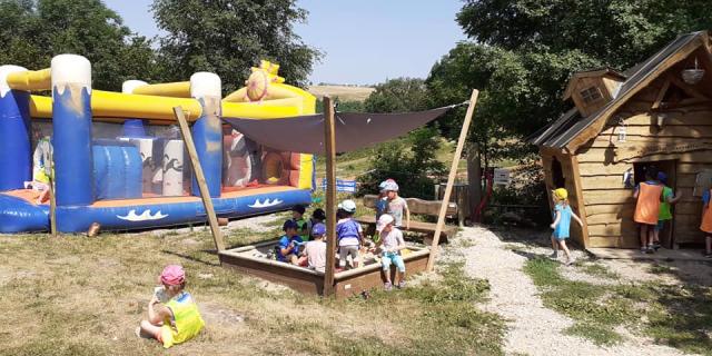 Jeux pour les plus petits au Parc Aventure