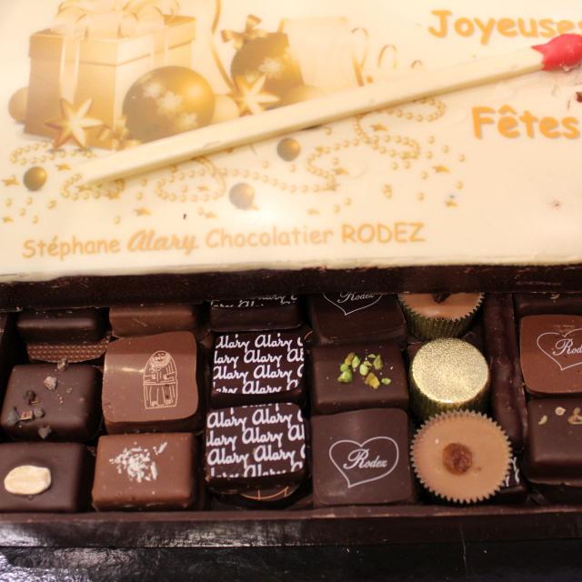 Coffret de chocolats Alary