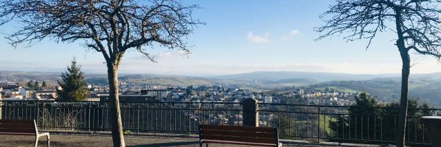 Vue du square Bonnefé