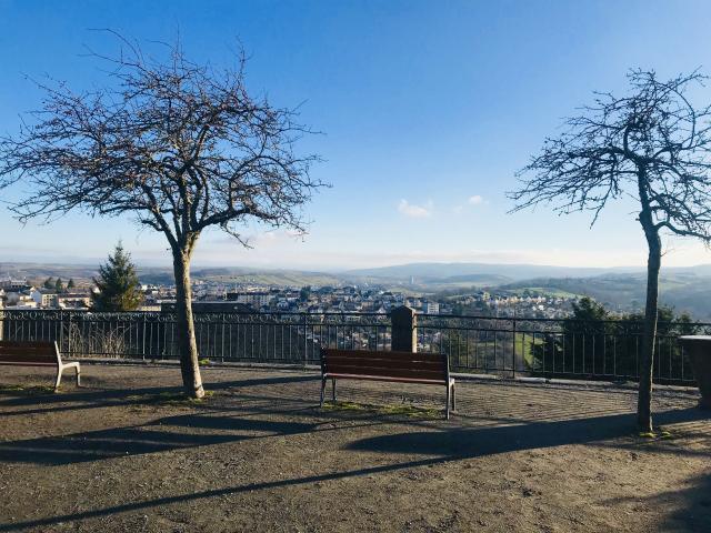 Vue du square Bonnefé