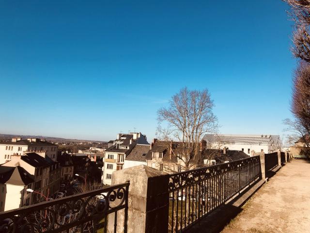 Vue du square Fabié