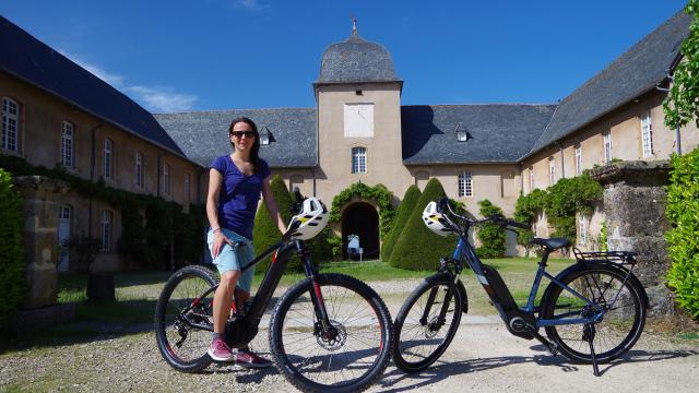 Aveyron à Vélo aux anciens Haras