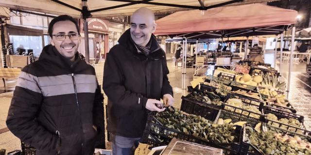 Le marché avec le chef Chaillou