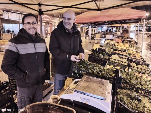 Le marché avec le chef Chaillou