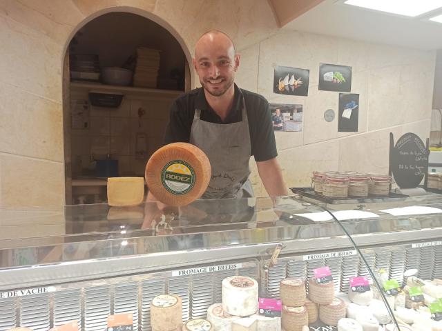 Mathieu Douls, fromager-affineur