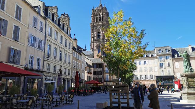 Place de la Cité à Rodez