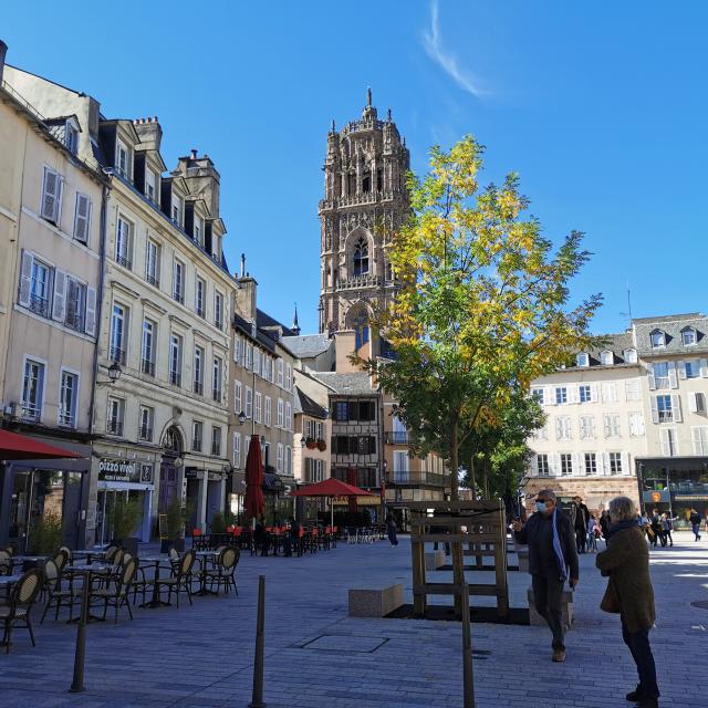 Place de la Cité à Rodez