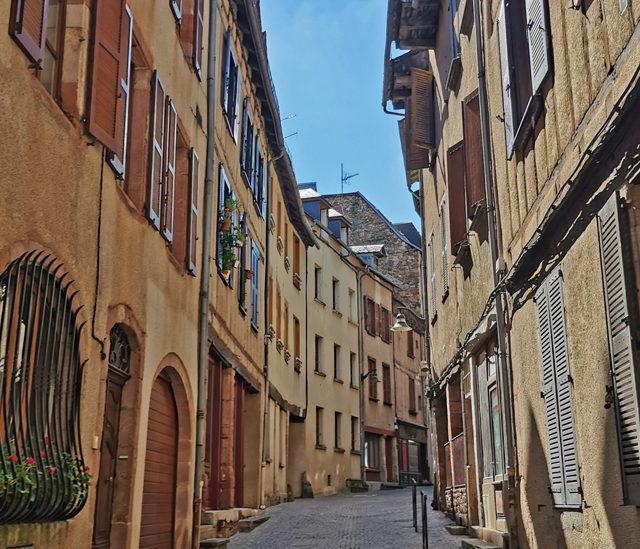 Ruelle du quartier des Embergues à Rodez