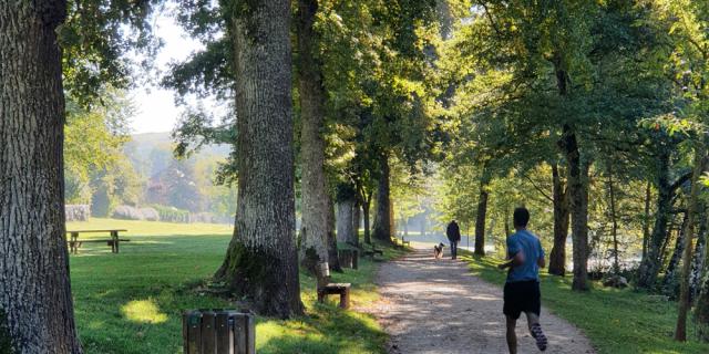 Joggeur à Layoule