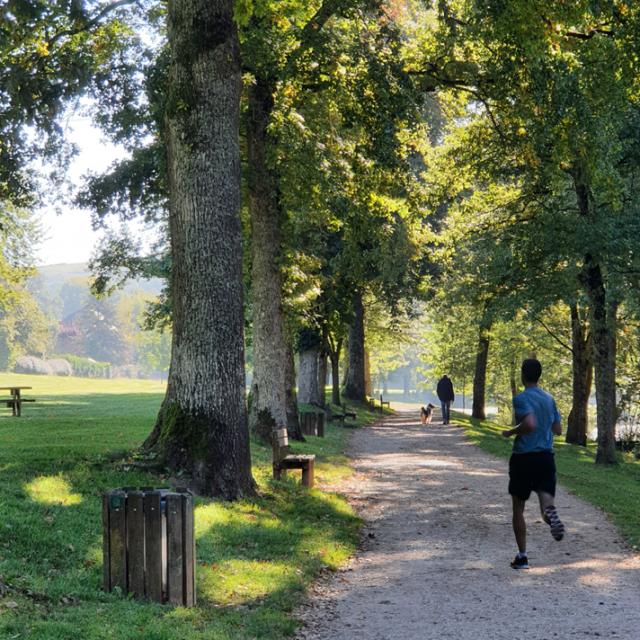 Joggeur à Layoule