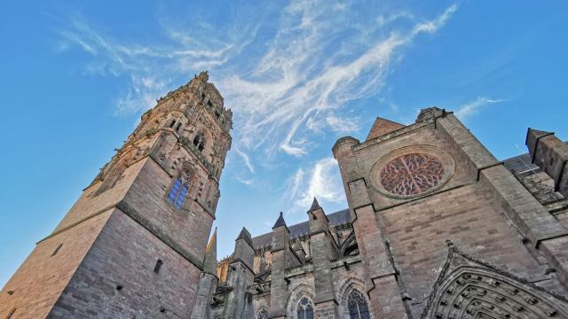 Façade nord de la cathédrale