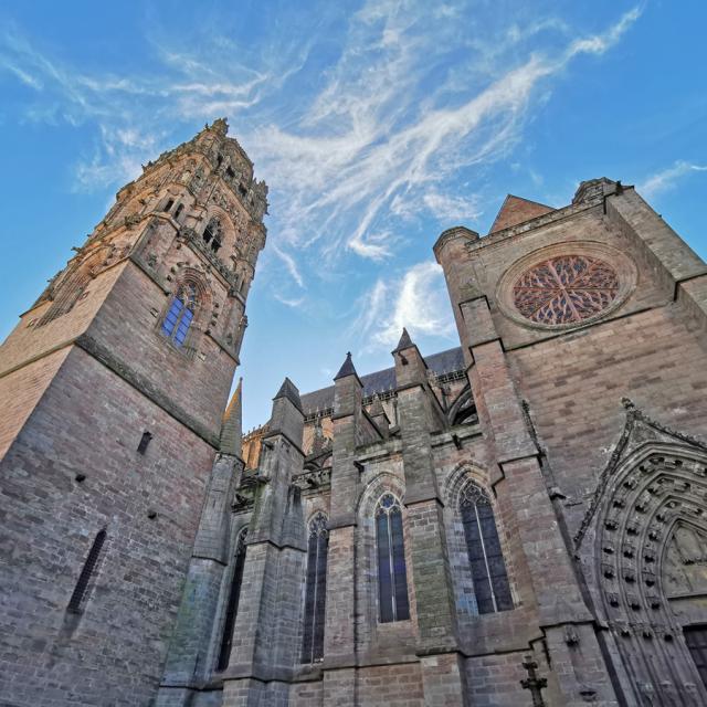 Façade nord de la cathédrale