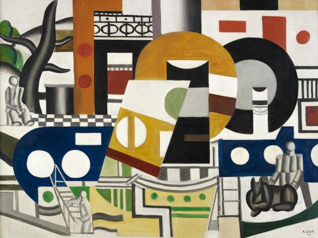 Fernand Léger, Le remorqueur, 1920. Musée de Grenoble