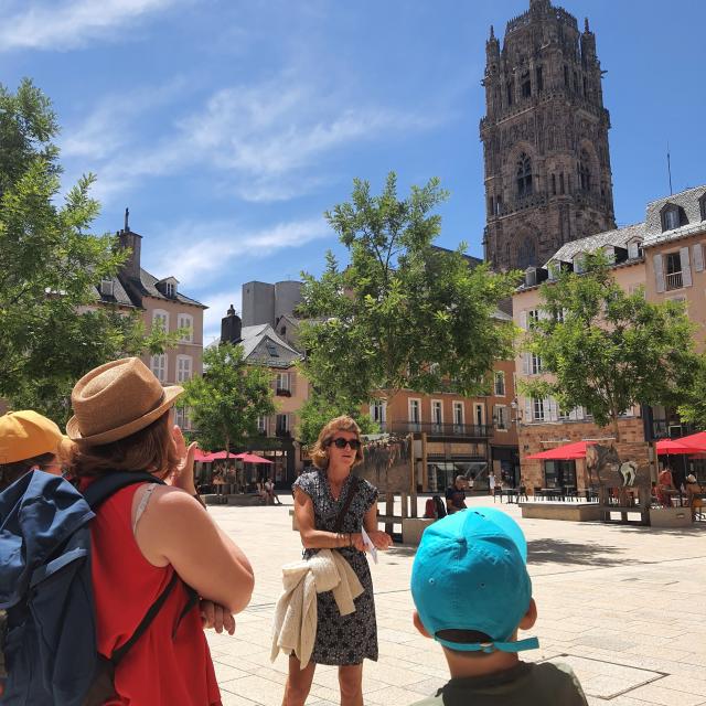 Départ en visite guidée avec Marion