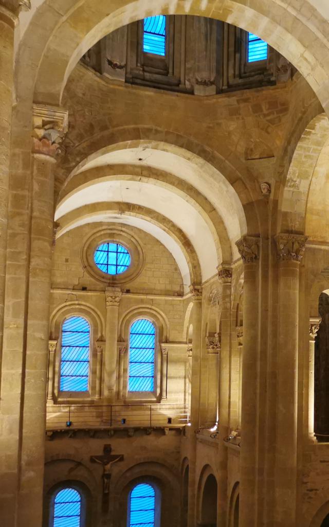 Intérieur de l'abbatiale Conques